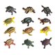 thumbnail image 1 of 12 de Animales Realistas, Estatuas en Miniatura, Juguetes para Niños, , Modelos de para Escritorio, Oficina, Hogar, Sa Tortuga, 1 of 9