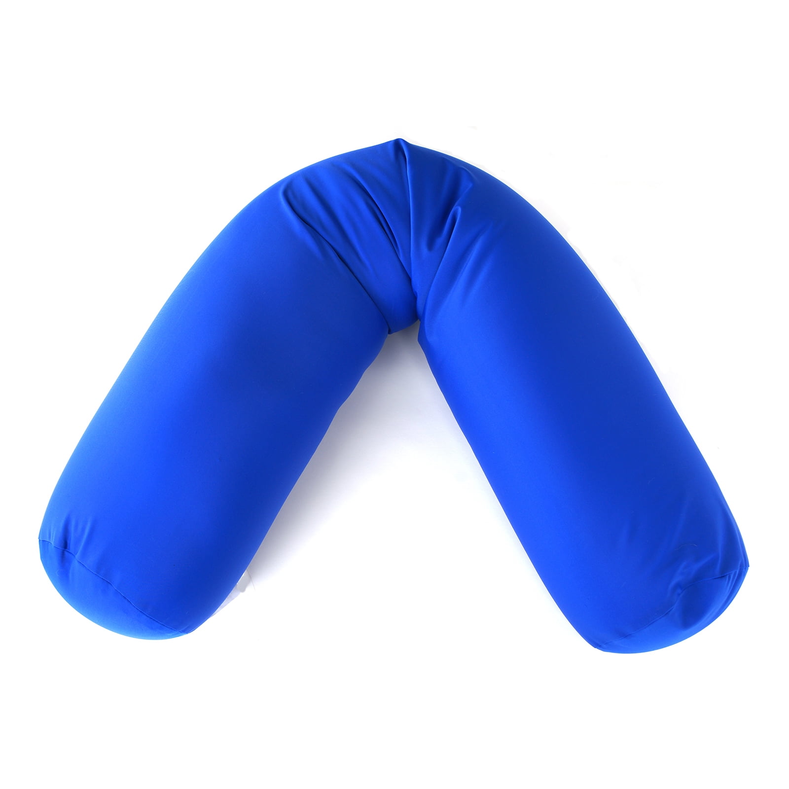 Squishy Deluxe Microbead Body Pillow with Removable Cover Navy Blue