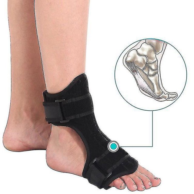 Soporte ajustable para ortesis de pie y tobillo