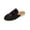 Black, variant on Women Sequin Bow Mule Slides Open Toe Comfortable Footwear For Beach Travel Daily Casual Outdoor Activities