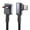 1.5m, variant on Fast Speed 240W USB C Male Charging Cable Featuring Reinforced Braided Case And Right Angled Bend for Laptops