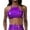 Purple, variant on SNKSDGM Female Womens Tank Tops Athletic Xl Racerback Tank Tops for Women Shiny Lace Up Sexy Swimsuit for Women Stage Party Performance Crop Top Stylish Bustier Tank Top Xl