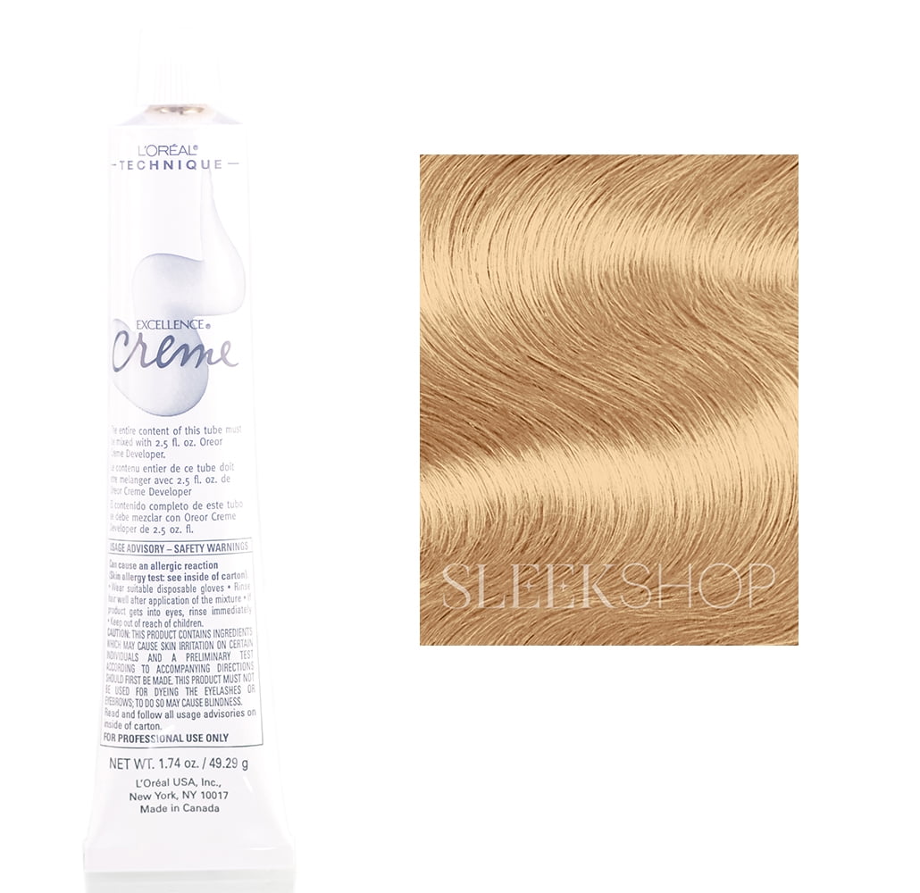 L'oreal Excellence Creme Permanent Hair Color, Extra Light Ash No.9 1/2.1, 1.74 Oz