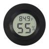 Termo Interior Termómetro digital LCD higrómetro medidor de temperatura electrónico (negro)