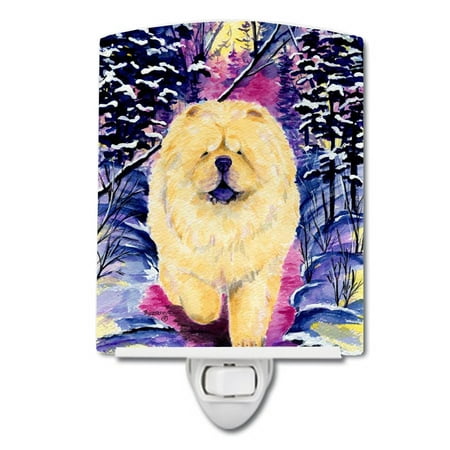 

Caroline s Treasures SS1005CNL Chow Chow Ceramic Night Light 6x4x3 multicolor