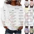 thumbnail image 3 of DeHolifer Women's Tops 3/4 Sleeve Floral Printed Crewneck Casual Loose Lightweight Tee T-Shirts Yellow L, 3 of 6