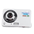 thumbnail image 1 of Cámara Compacta, Cámara Digital 4K Plateada Sensibilización Automática A La Luz 48MP Zoom Digital 8x Pantalla TFT De 2,7 Pulgadas Con Pulsera Para Vlogging, 1 of 7