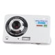 thumbnail image 1 of Cámara Compacta, Cámara Digital 4K Plateada Sensibilización Automática A La Luz 48MP Zoom Digital 8x Pantalla TFT De 2,7 Pulgadas Con Pulsera Para Vlogging, 1 of 7