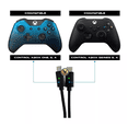 thumbnail image 2 of Kit Carga Y Juega Virtual Zone para Control Xbox Series X/S y One S/X 2800mAh Negro 1.9 mts, 2 of 4