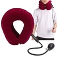 thumbnail image 3 of Dispositivo De Tracción Del Cuello, Ensanchador Inflable Del Cuello Del Terciopelo Del Alivio Del Dolor Para El Cuidado De La Salud De Los Ancianos, 3 of 7