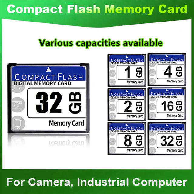 2X Professional 2GB Compact Flash Memory Card for Camera, Advertising Machine, Industrial Computer Card