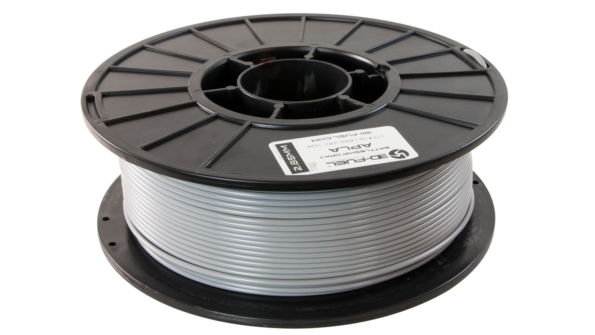 3D-Fuel WorkDay PLA Industrial Gray 2.85mm 1Kg 3D Filament Diameter Tolerance +/- 0.05mm