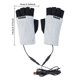 thumbnail image 2 of Matsuzay Guantes sin dedos invierno portátil cálido mantenimiento recargable eléctrico calefacción desmontable interior mitones mano Protector Suministros térmicos gris claro Matsuzay HA011767-01, 2 of 6