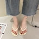 thumbnail image 5 of Chanclas, sandalias, zapatillas, ropa para el hogar, playa antideslizante de fondo plano de moda de verano, 5 of 5