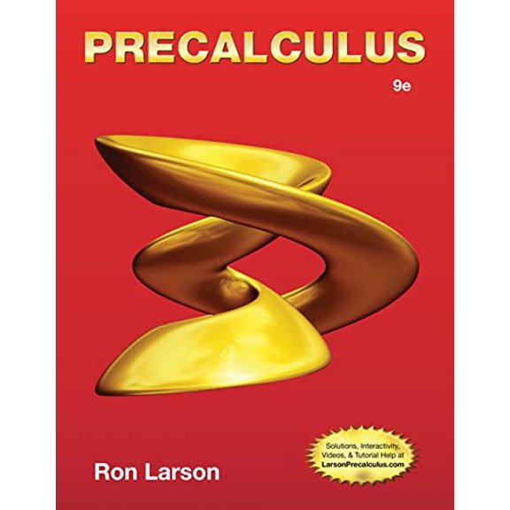 Pre-Owned Precalculus, 9th Edition, 9781133949015, 1133949010, Hardcover, 9 edition