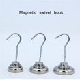 thumbnail image 3 of Ounissouiy Ganchos magnéticos fuertes Soporte de suspensión de neodimio de tierras raras oscilante de 360 ​​° Decoración del hogar No.2, 3 of 6