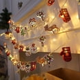 thumbnail image 2 of Guirnalda de luces LED para árbol de Navidad, lámpara colgante USB para Navidad, guirnalda de luces de hadas, adorno decorativo para el hogar, regalos de Año Nuevo 2024, 2 of 5