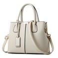 thumbnail image 1 of TheFound Women's Solid Color Bag Elegant Dual Purpose Handbag Shoulder Packs, 1 of 3
