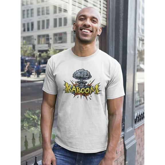 Comic Icon Kaboom Tee Men's -Image by Shutterstock