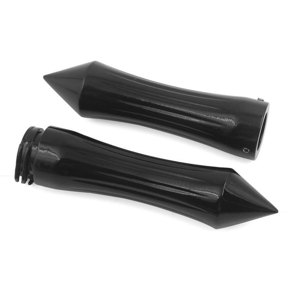 Unique Bargains 2pcs 1" Handlebar Hand Grips for Harley Sportster Dyna Softail Touring Cruiser