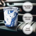 thumbnail image 5 of Christmas Holiday Birthday Gifts for Women Men, 20 oz Stainless Steel Tumbler with Lid and Straws 1 Pack, Funny Travel Coffee Tumbler, Presents Ideas for Wife, Sister, Friend, Coworker, Blue Marble, 5 of 7