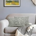 thumbnail image 5 of Gray Leopard Print Lumbar Pillow Covers 12x20 Inch Set of 2 Cheetah Animal Spots Rectangle Throw Pillows For Couch Farmhouse Square Pillow Cases Home Decor For Living Room Sofa Bed Porch Outdoor, 5 of 6