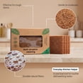thumbnail image 6 of Kitchen Cleaning Wipe Friendly Dishwashing Wipe No Plastic Sponge Substitute Natural Cleaning Wipe, Non-Scratch Kitchen Scrubbers, 6 of 6
