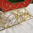thumbnail image 4 of Life-Size Christmas Outdoor Victorian Santa Sleigh, Commercial Christmas Decoration, 4 of 8