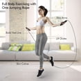 thumbnail image 5 of JASGARDE Jump Rope, Tangle-Free Rapid Speed Jumping Rope Cable with Bearings Rope length 2.8m for Women, Men, and Kids, Adjustable Steel Jump Rope Workout with Foam Handles for Fitness, Home Exercise, 5 of 5