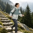 thumbnail image 2 of MERIDIANA Women's Lightweight Jacket - Packable Hooded Windbreaker with Sling Bag, 2 of 6