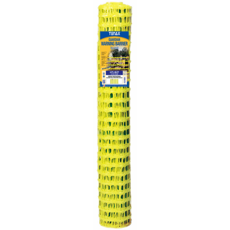 Tenax Guardian Economy Warning Barrier 4-ft x 50-ft Fluor Yellow