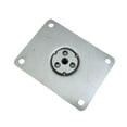 thumbnail image 3 of Soporte de tambor silencioso, placa de accesorios, soporte de metal portátil y liviano para práctica Almohadilla, 3 of 9