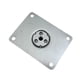 thumbnail image 3 of Soporte de tambor silencioso, placa de accesorios, soporte de metal portátil y liviano para práctica Almohadilla, 3 of 9