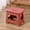 Red, variant on XMMSWDLA Folding Stool Outdoor Portable Heavy Duty Plastic Non-Slip Chair for Camping Hiking Fishing Bbq Foldable Step Stool folding Stool Back To School Supplies Plastic