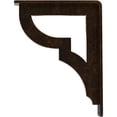 thumbnail image 4 of Ekena Millwork 1 1/2"W x 5 1/2"D x 8"H Bradford Wrought Iron Bracket, (Single center brace), Antiqued Bronze, 4 of 7