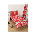 thumbnail image 2 of Liverpool F.C. Official Patch Double Duvet Cover Set - Red, 2 of 3