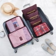 thumbnail image 5 of Dalrosia 6PCS Travel Packing Organizers Cubes, Clothes Storage Bags, Packing Cubes Compression, Luggage Suitcase Organizer Bags, Travel Bag Organizer Packing Bags for Luggage Organizers, 5 of 7