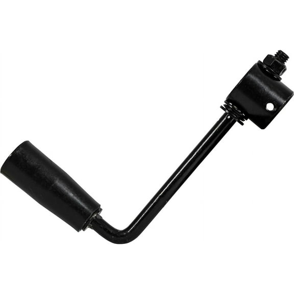 3008176A 7 Inch Tarp Crank Handle Assembly, Handle Assembly DTR Tarp Kits, Dump Trailer Tarp Accessories, Black