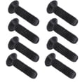 thumbnail image 4 of Screws 50Pcs Countersunk Cross Screws DIN 965 Black Galvanized Machine Screw Assortment Kit, 4 of 7