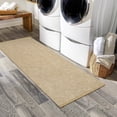 thumbnail image 3 of SUNDEREY 2'x5' Washable Runner Rug,2x5ft Bohemian Hallway Runner, Cotton Woven Reversible Entryway Rug, Modern Stain Resistant Boho Rug Low-Pile Throw Rug for ‎Dining Room Office,Khaki, 3 of 7