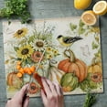 thumbnail image 2 of CounterArt Autumn in the Air 3mm Tempered Glass Cutting Board, 2 of 7
