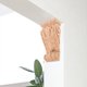 thumbnail image 5 of ColoMX Apliques de madera, molduras de madera decorativas, ménsula decorativa para muebles, moldura, bloque de esquina, 5 of 7