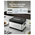 thumbnail image 2 of Sous Vide Cooker 800W, 8L Sous Vide Machine with Glass Lid & Digital Display, Precise Temperature Control, Timer, for Home Cooking, Family Meals, 2 of 7