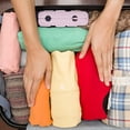 thumbnail image 3 of Miangastore Traveling Drying Rack Travel Hangers Pink 6 Pcs, 3 of 9