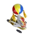 thumbnail image 1 of segolike Vélo Éléphant Rétro à Remonter avec Pompons Jouet en Étain, 1 of 9