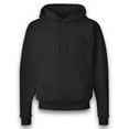 thumbnail image 3 of Hanes Hoodie for Men, Ecosmart Fleece Sweatshirt, Durable 50/50 Cotton Blend, Black, Pack 2, M, 3 of 5
