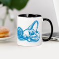 thumbnail image 3 of CafePress - Inner Ear Mug - 11 oz Ceramic Mug - Novelty Coffee Tea Cup, 3 of 4