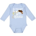 thumbnail image 3 of Inktastic No, This Ain't My 1st Rodeo Cowboy Hat and Lasso Boys or Girls Long Sleeve Baby Bodysuit, 3 of 5