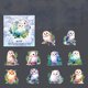 thumbnail image 1 of onlyliua ¡ Ofertas de Liquidación de Hoy Prime! Pegatinas para Accesorios Diario de Scrapbooking Pegatinas Temáticas Animales Pegatinas para Scrapbooking Mascotas para Hacer Álbumes de Recortes, 1 of 2