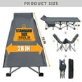 MOPHOTO Adults Folding Camping Cot, Oxford Folding Cot Portable Outdoor